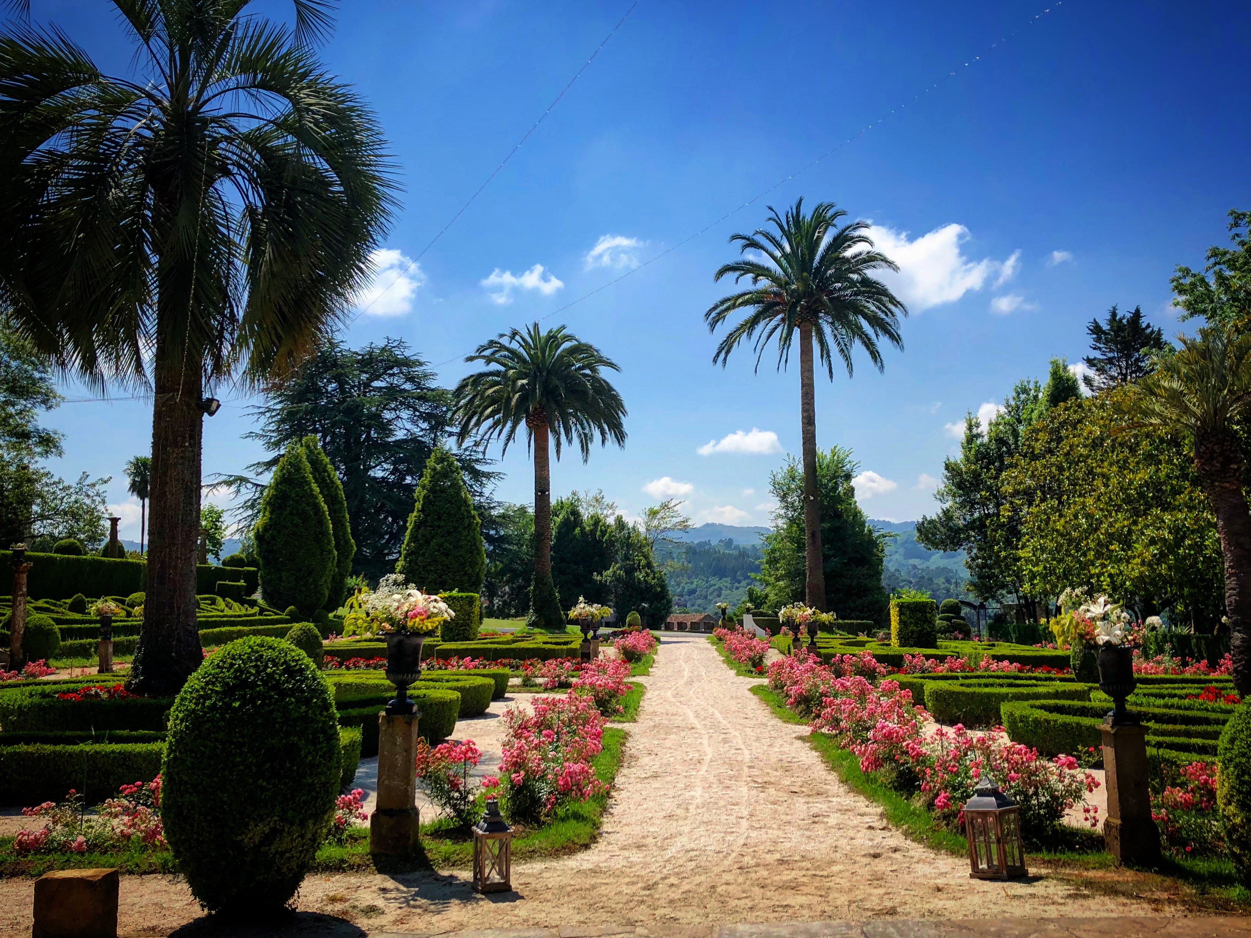 Jardín Palacio de Valdesoto